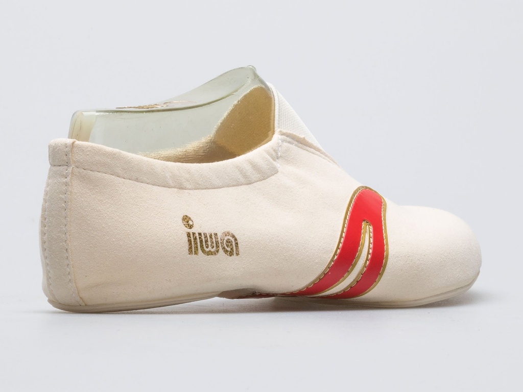 IWA 502 Competition gymnastics slipper cream