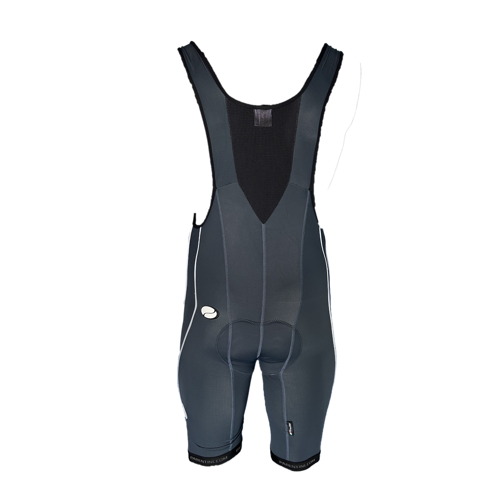 Parentini - Bib cycling shorts Tiger V360 Carbon Grey