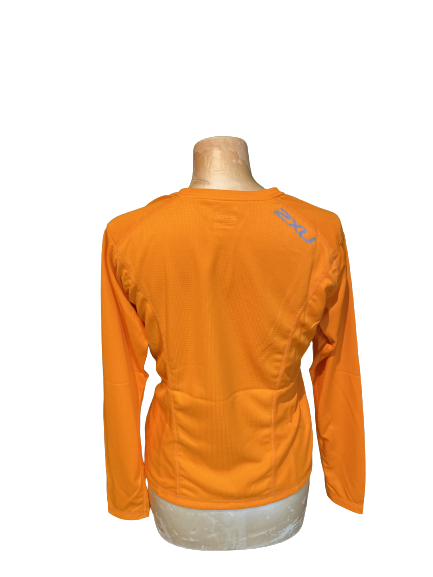 2XU - Dames Hardlooptop met Lange Mouwen - WR 1075 A - Oranje