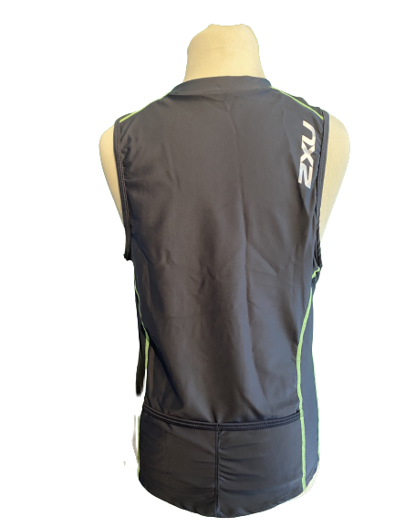 2XU - Women's endurance singlet WT1114 grey/green