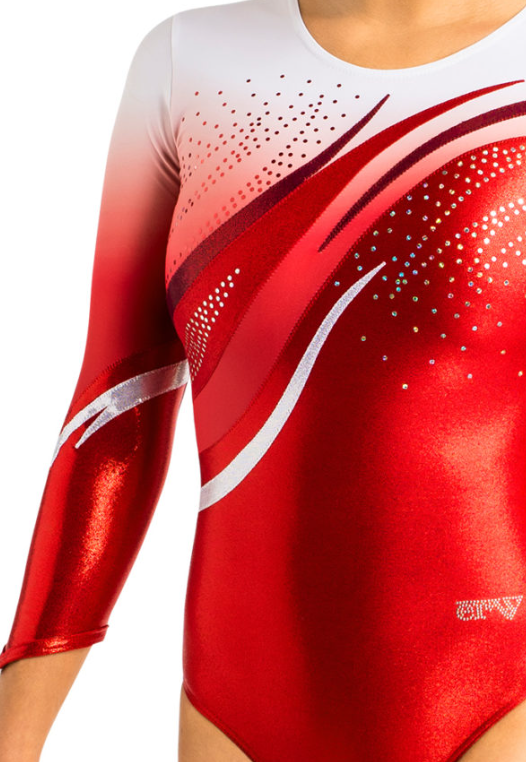 Ervy - Alaria - red/white with shine