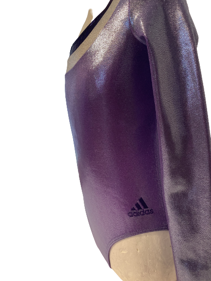 Adidas - Long sleeve leotard AW507 Purple