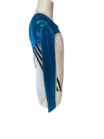 Adidas - Long sleeve leotard AL1307 White/blue