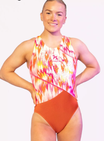 Milano - Leotard Camoburst Sunset