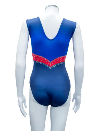 Milano - Championship replica leotard - Swift Blue