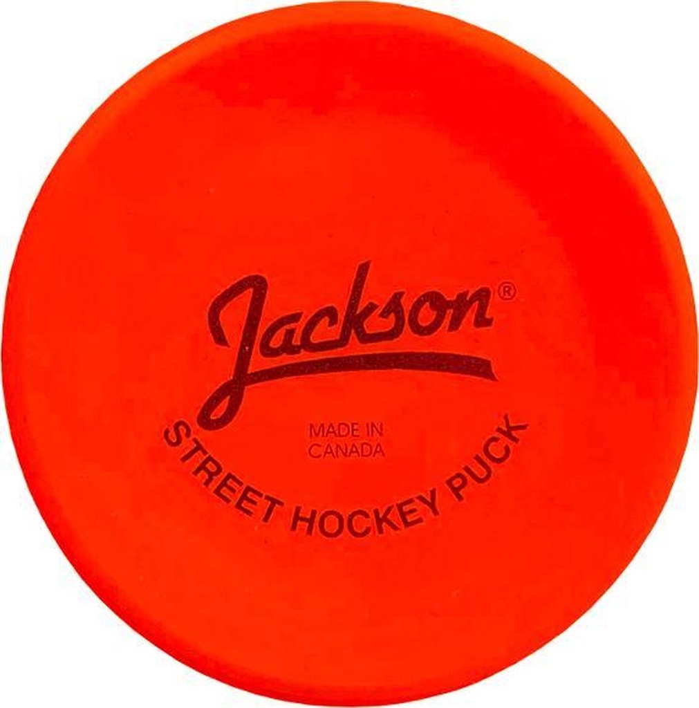 Jackson - Set of 4 hockey pucks Indoor - Orange