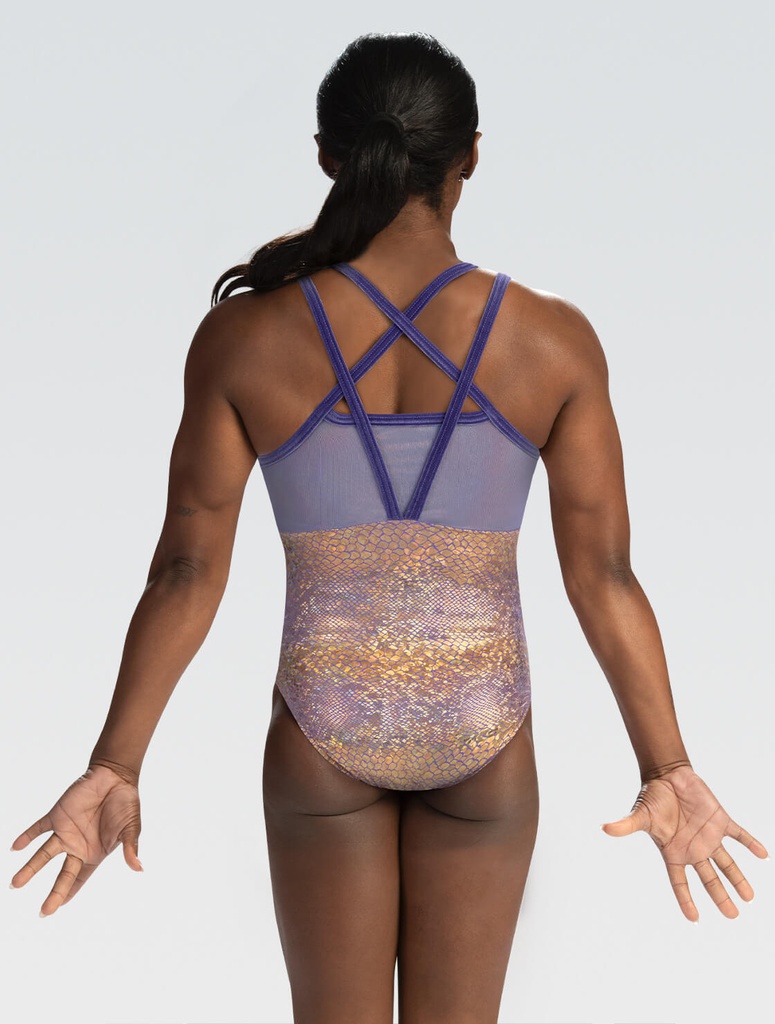 GK E4543 Simone Biles Purple Python