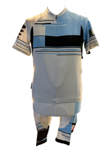 Parentini - Jersey + Short V342 Blue/black White