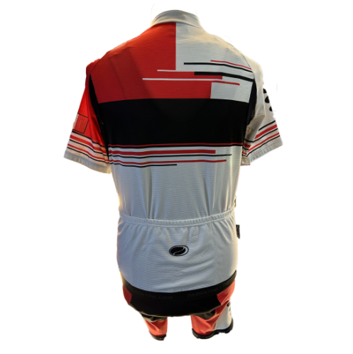 Parentini - Jersey + Short V342 Red/black White