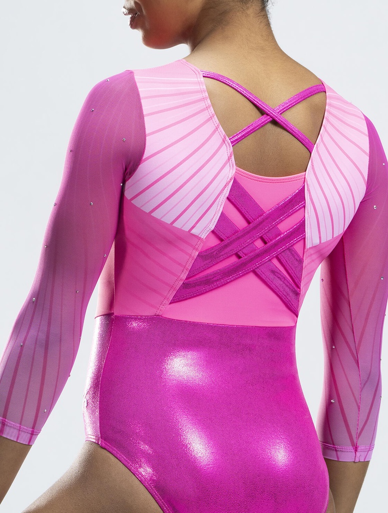 GK - 5863st   LS  leotard competitio