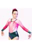 Milano - long sleeve leotard Bazaar -WATERMELON