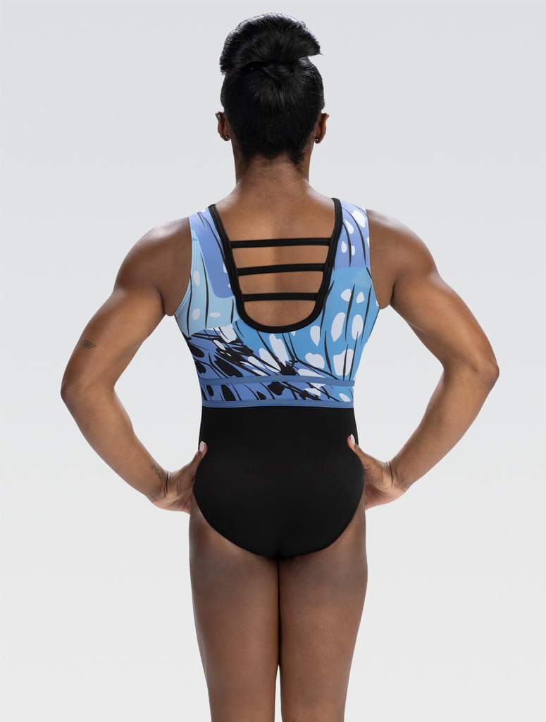 GK SHINE lineE5099 Simone Biles monarch leotard