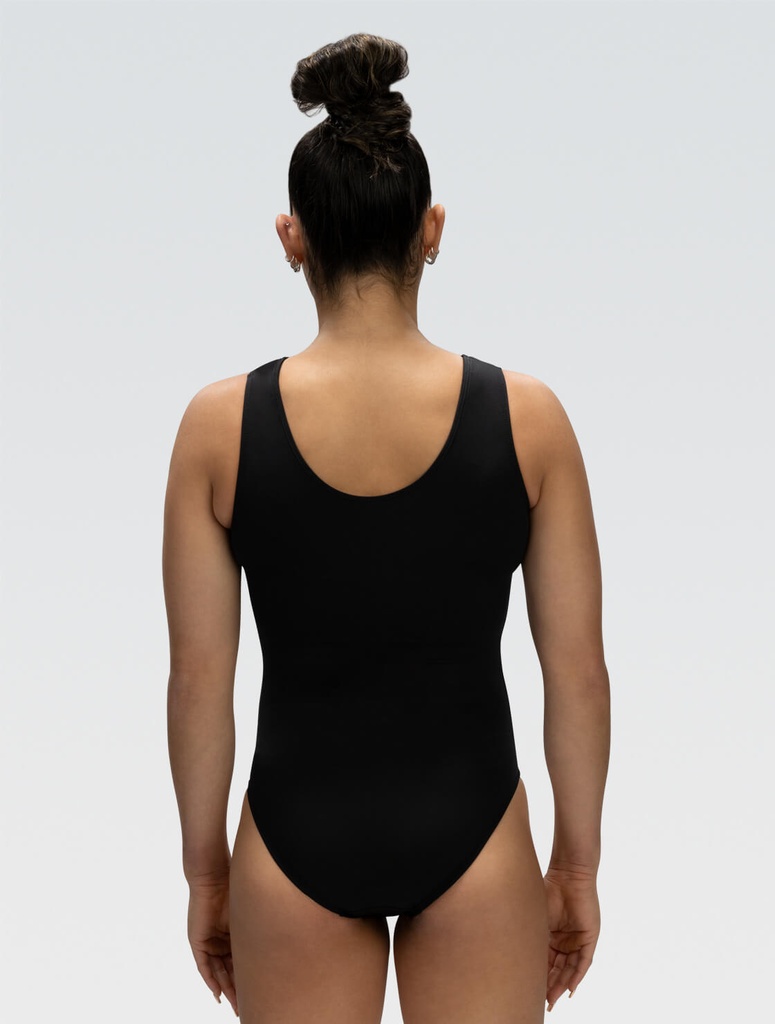 GK stock leotards 2025 2026GK 3935 Ignite Tank Leotard  black