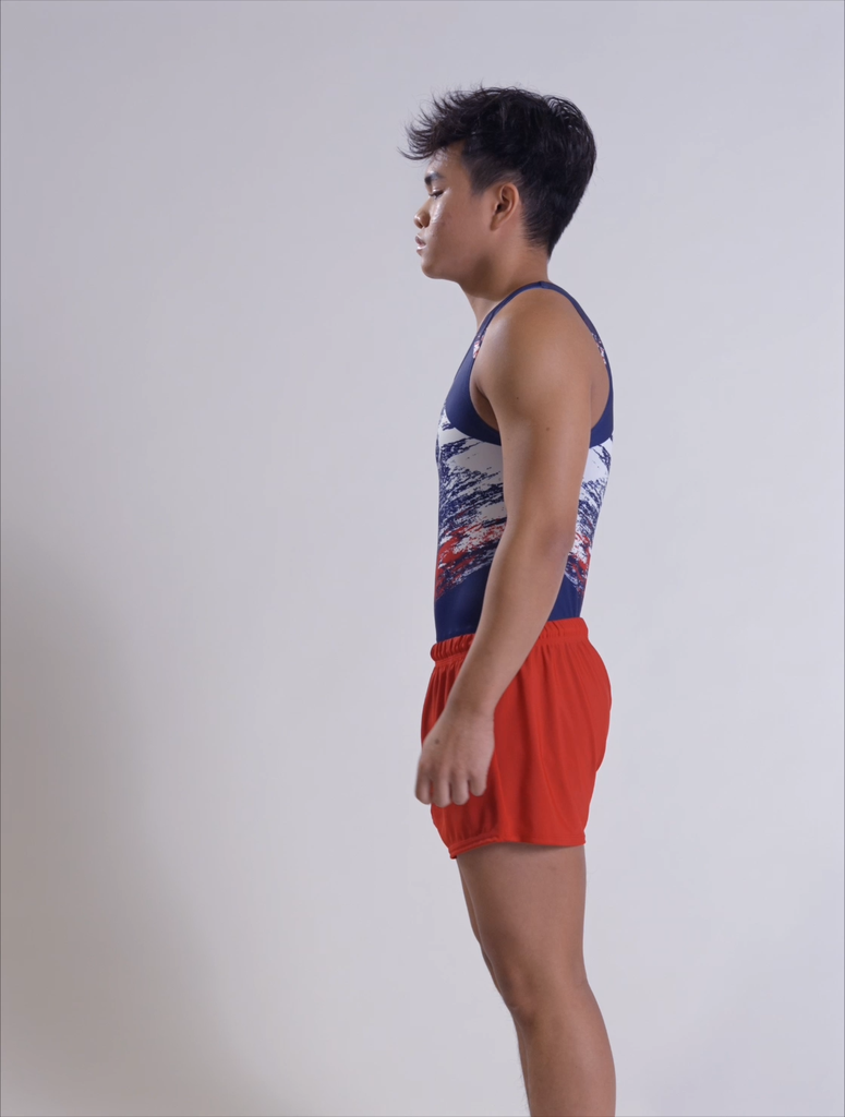 GK 1978M Patriotic Pride leotard men