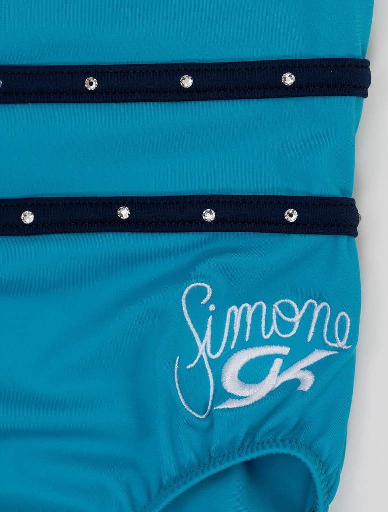 GK Leotards  E's  sleeveless 2026GK E5294 Simone Turq leo