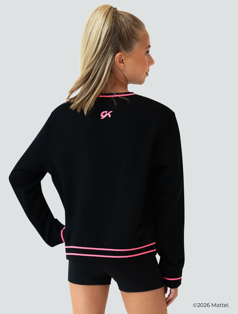 BARBIE collection  GKBM269S  Graphic  crewneck   sweater