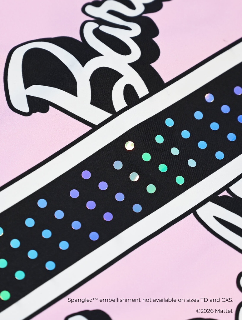 BARBIE collection  GKBARB02   Pink leo with spanglez