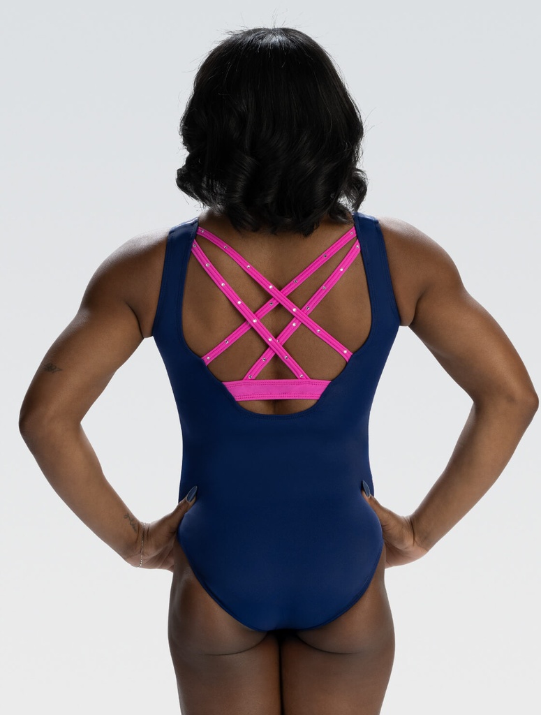 GK Leotards  E's  sleevelessGK E  5338 Simone  floral le