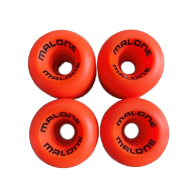 Malone - wheels for skateboard orange