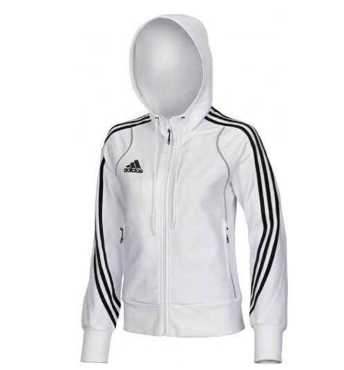 Adidas - Hoody - T8 - femme - 531655 - blanc &noir 