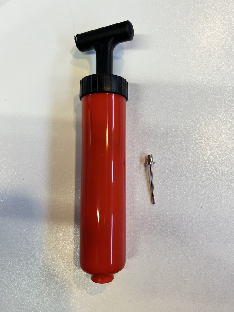 Ball  Pumphand ball pump red with needle