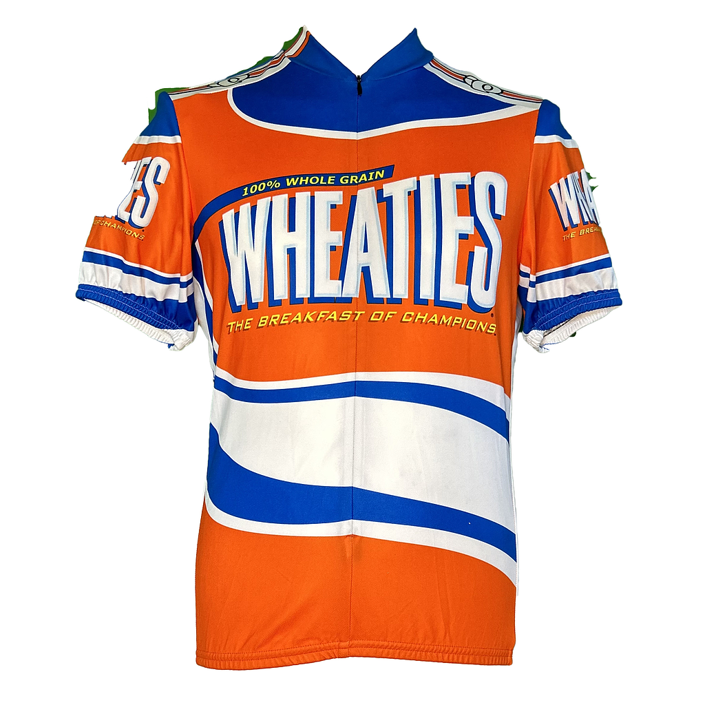 Vintage cycling jersey -Wheaties 2012