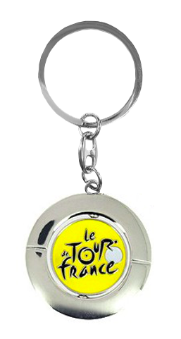 Tour de France - Key ringMetal-Yellow