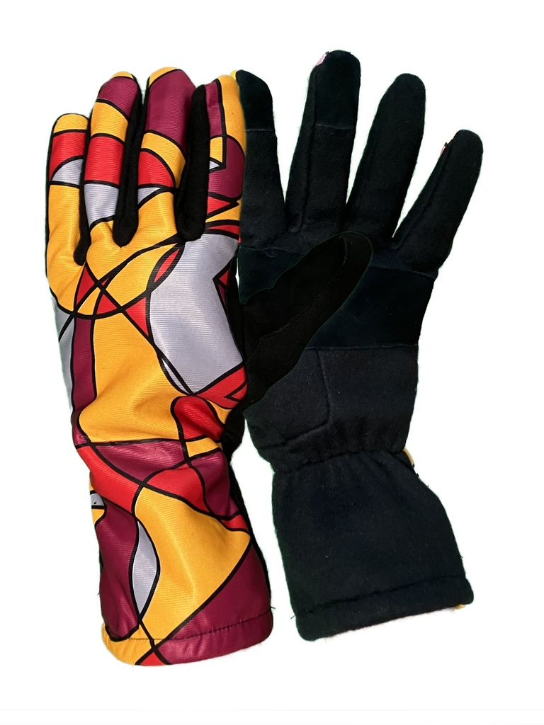 MG  Winterhandschoenen   orange  Magic guanto