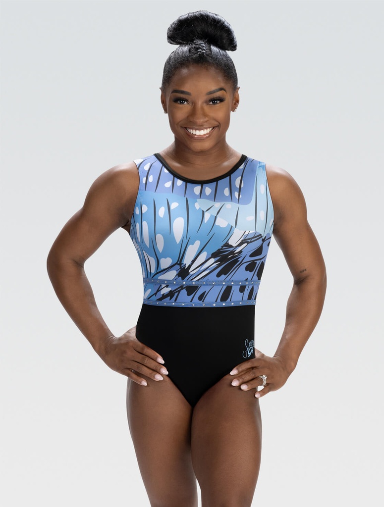 GK SHINE linz eE5099 Simone Biles monarch leotard