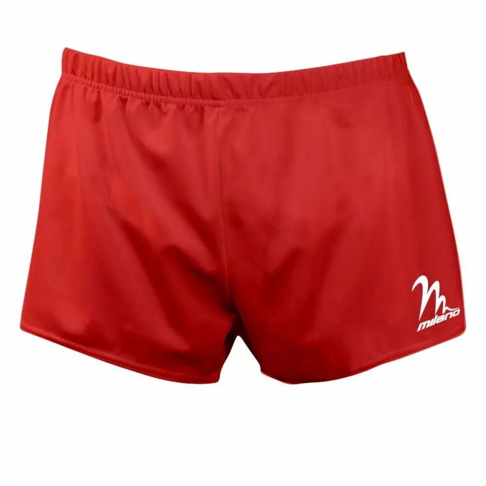 Milano - Mens Gymnastics shorts short  RED