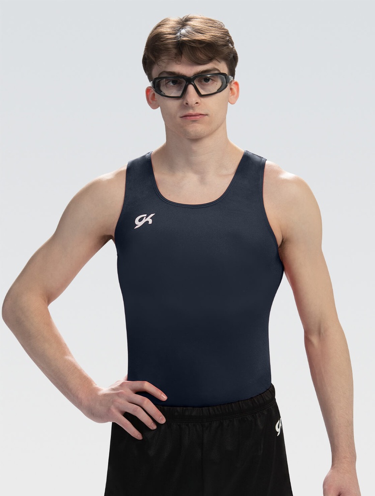 GK Singlet Men  stock modelGK 1975 Basic Competition   navy