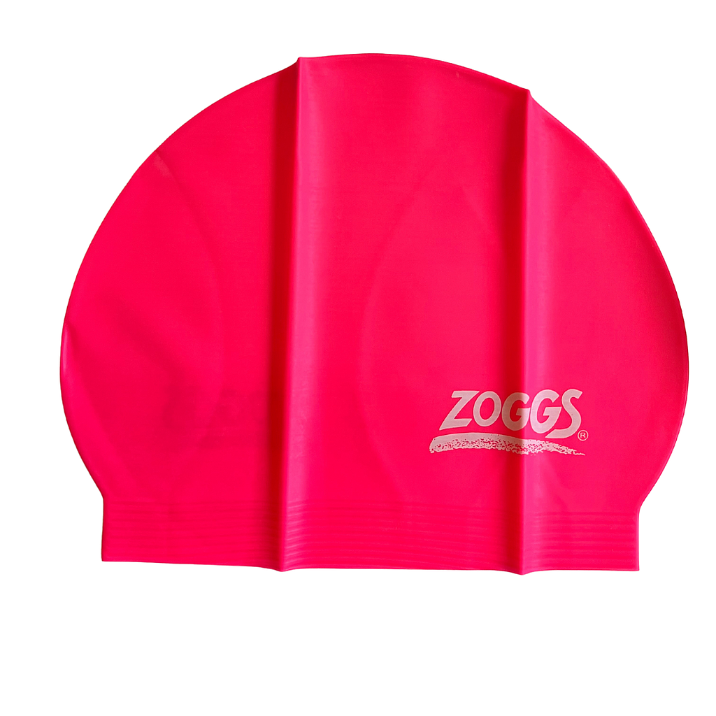 Zoggs Latex CapFluo Roze