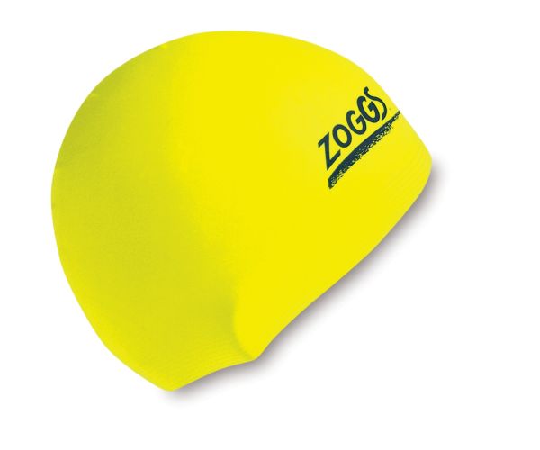 Zoggs Latex CapFluo Geel