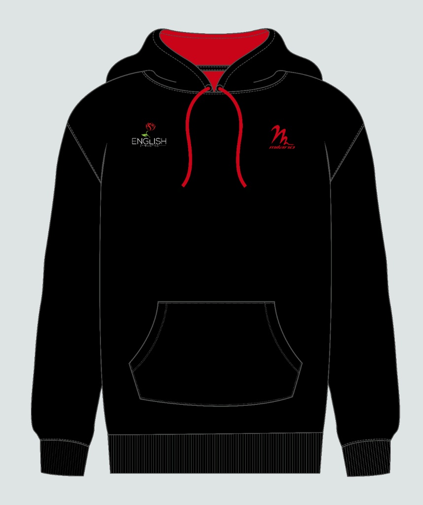 Milano - HOODIE black red SKUCH0041/CF