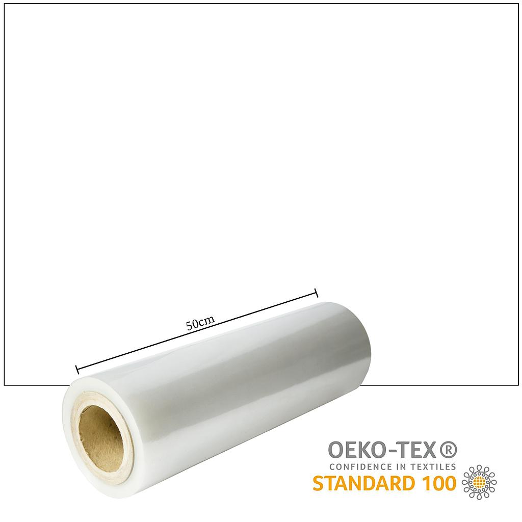 Plotfilm - DinaflockFlock film  wit  Velvet cut