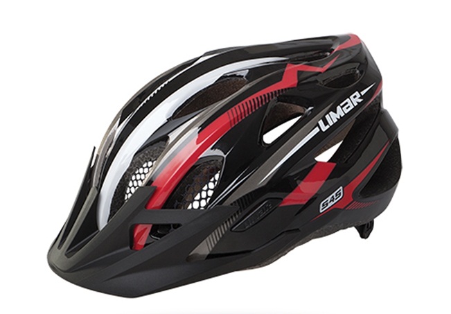 Limar - 545 Fietshelm MTB - Zwart/rood