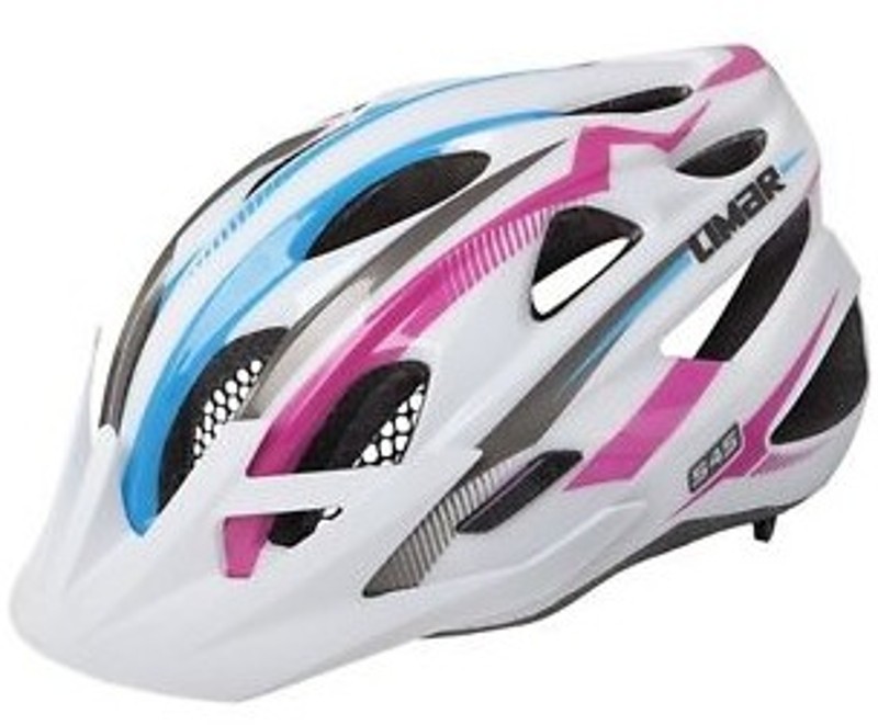Limar - 545 Fietshelm MTB - Blauw Roze Wit