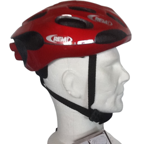 REM - Casque de vélo rouge