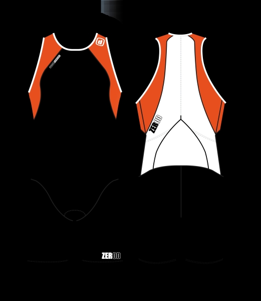 ZeroD - uSuit - CUUSUIT universal trisuitOrange