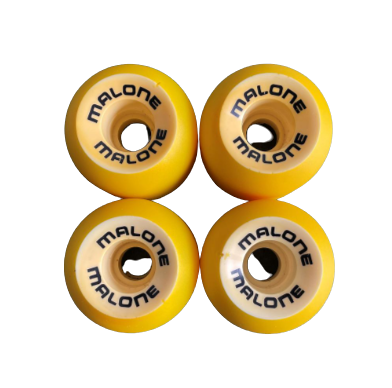 Malone - roues pour skateboard Jaune