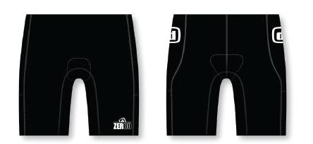 ZeroD - iShort CMISHOR Ironman afstandsshort Zwart