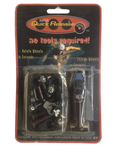 Dietrick quick release system -with axles and screws