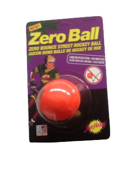 Zero Ball - Inline bal straat hockey Rood
