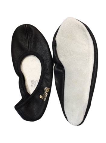 IWA - Dance slipper64 - Black with standard buffel sole