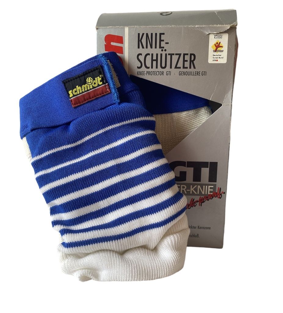 Schmidt -Kniebeschermer - vrouw2169 - Blauw wit 