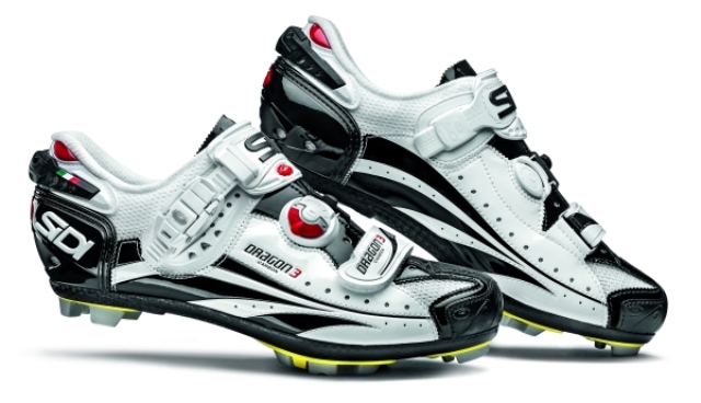 Sidi - MTB Dragon 3 -Carbon SRS Vernice White Black