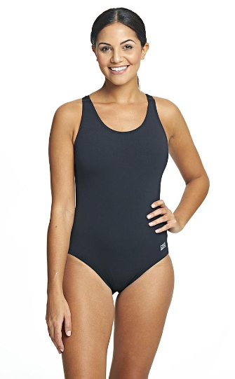 Zoggs - Bathing suit -Cottesloe Flyback black