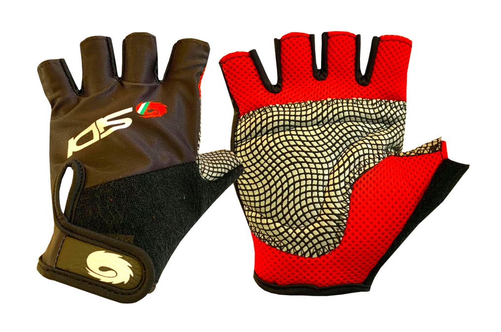 Sidi - Gants de cyclisme d'été RC2 - Noir/Rouge