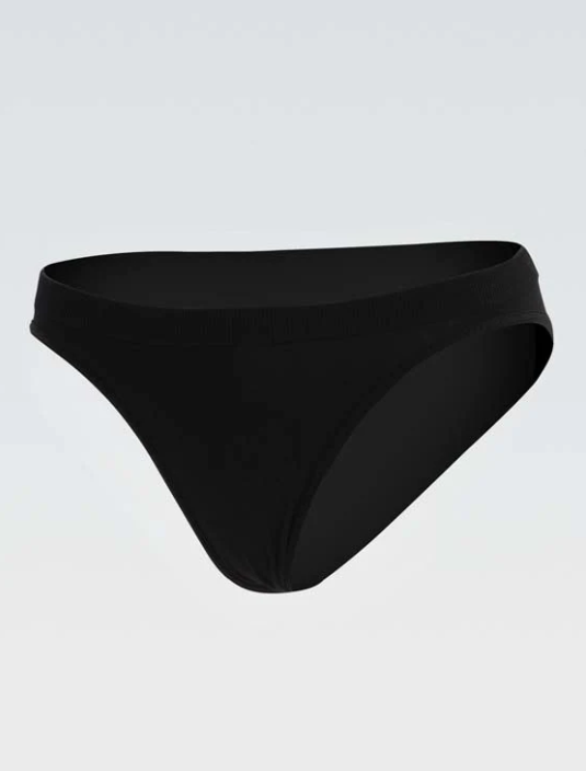 Gk - 1478 - Low Rise High Performance Seamless BriefZwart