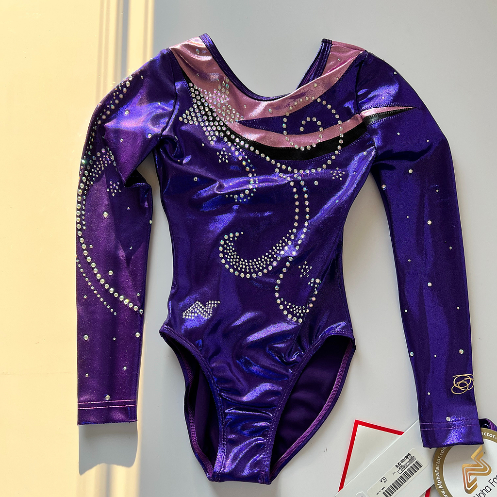 Alpha Factor - ST8789 Justaucorps Purple